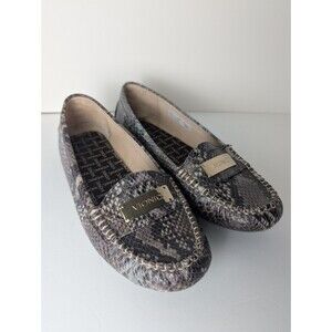 Vionic Shoes 9 Sydney Loafers Slip Ons Moccasins Flats Brown Leather Classic